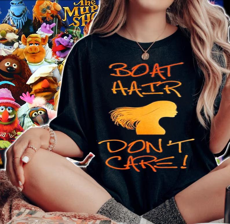 Boat Hair Dont Care T-Shirt t-shirt woman shirt