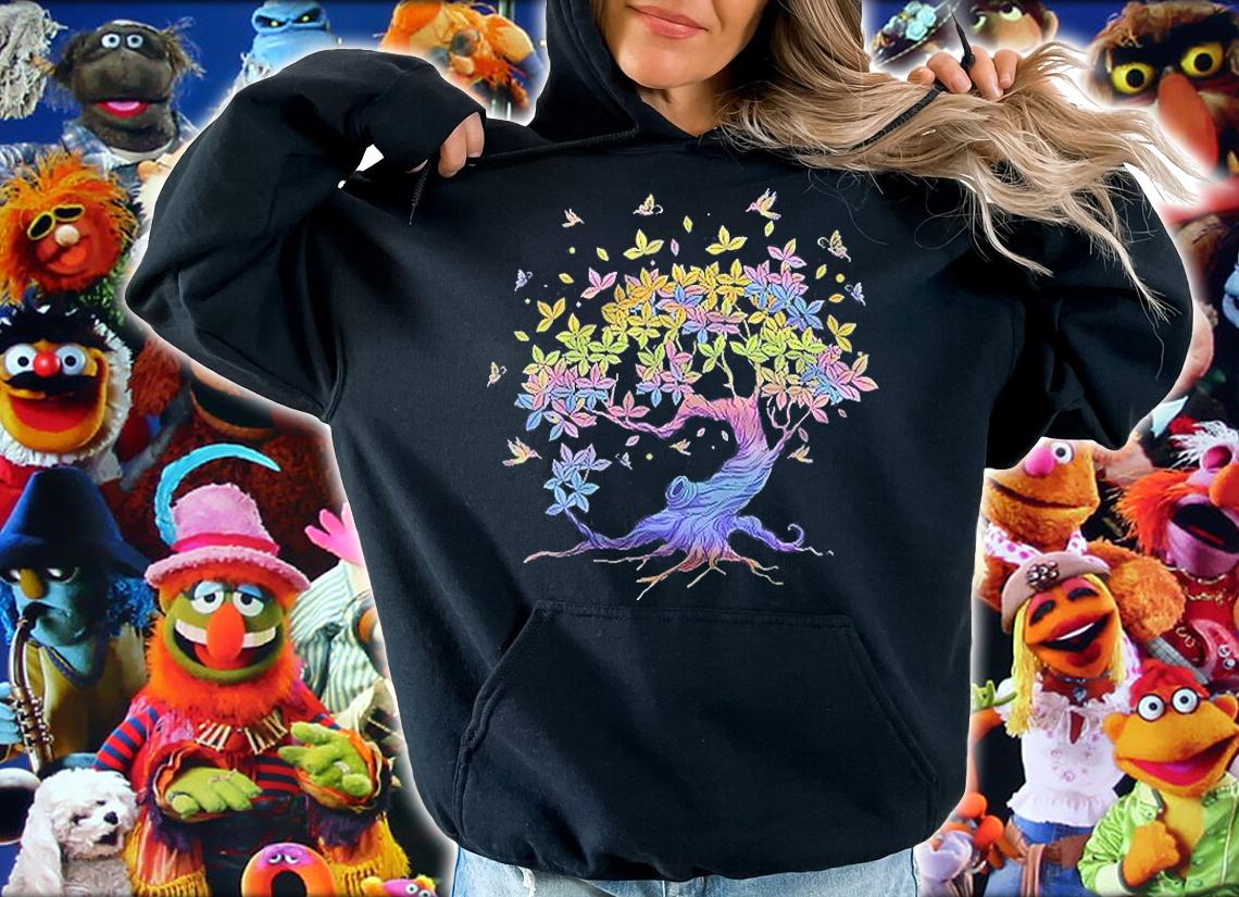 Colorful Life Is Really Good Tree Of Life Tree Art Butterfly Shirt t-shirt