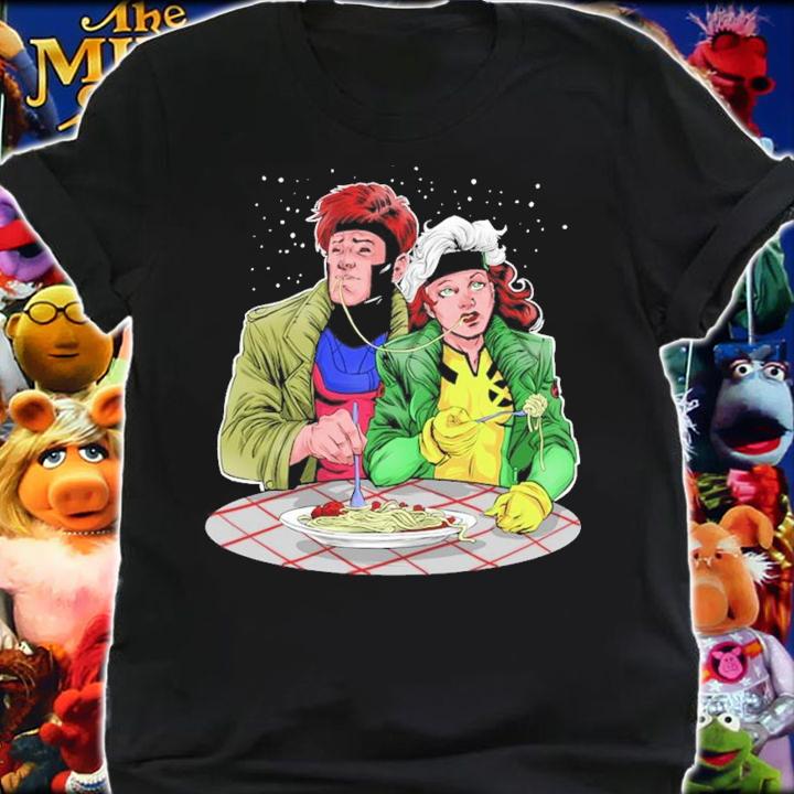 Gambit And Rogue Lady And The Cajun Shirt t-shirt shirt