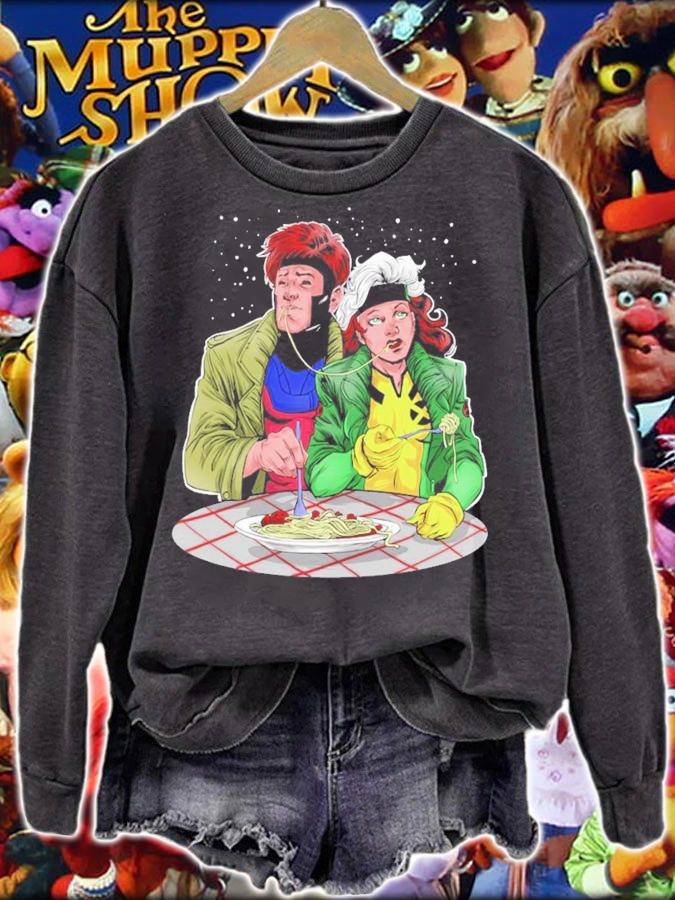 Gambit And Rogue Lady And The Cajun Shirt t-shirt sweatshirt