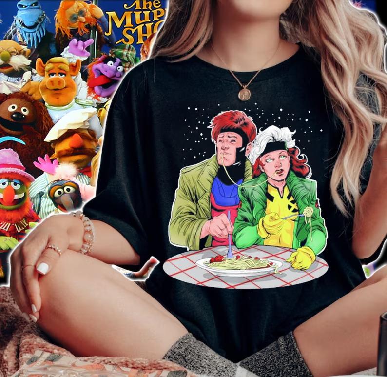 Gambit And Rogue Lady And The Cajun Shirt t-shirt woman shirt