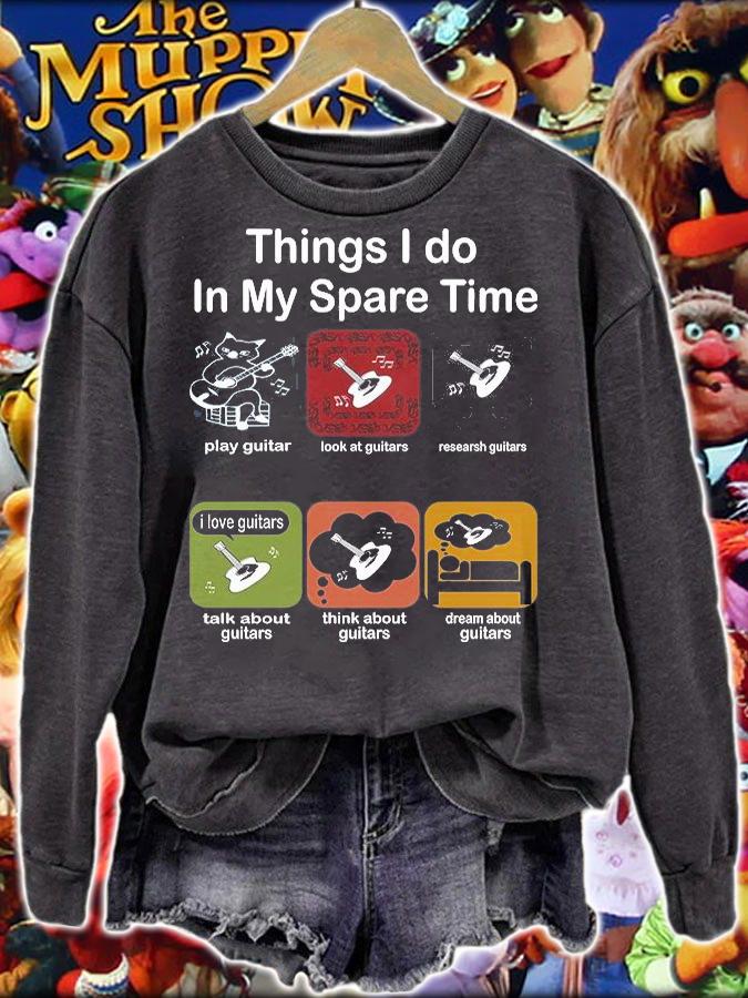Guitar Things I do In My Spare Time T-Shirt t-shirt