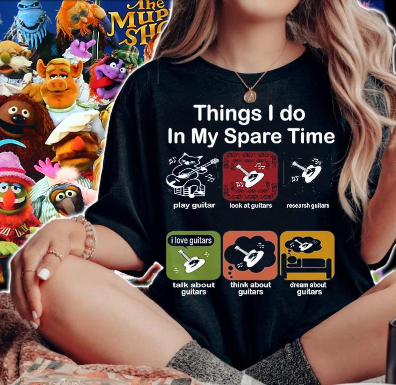 Guitar Things I do In My Spare Time T-Shirt t-shirt
