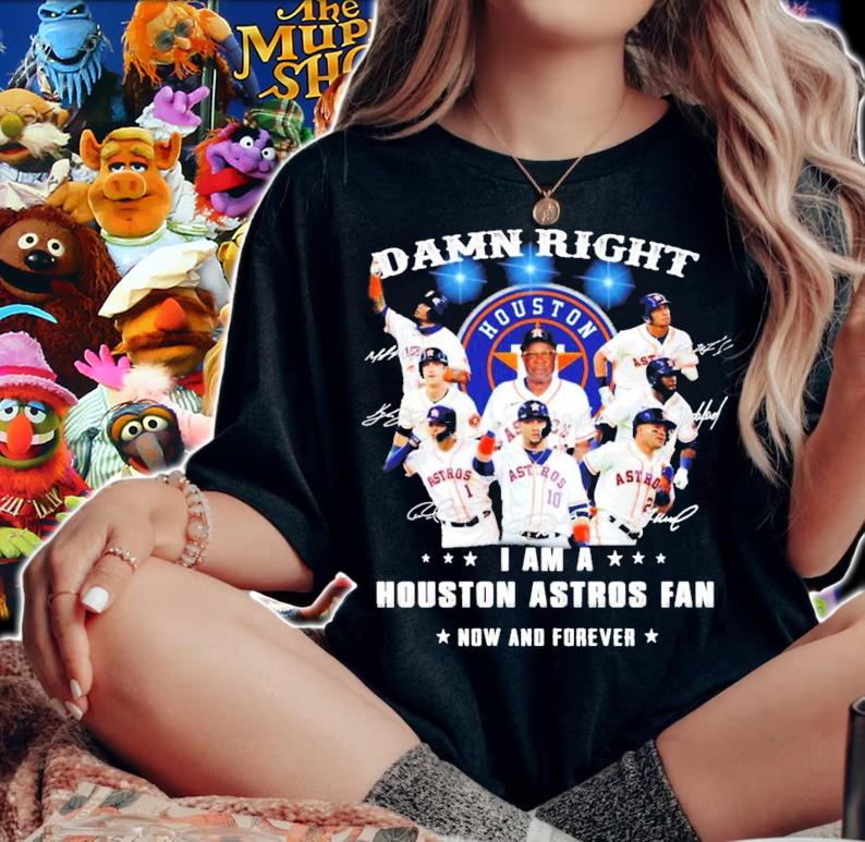 I am a Houston Astros fan now and forever signatures shirt t-shirt woman shirt