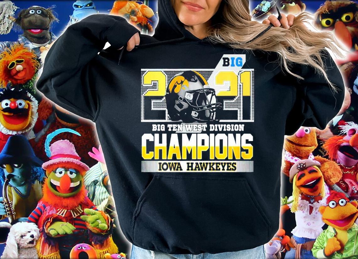 Iowa Hawkeyes 2021 Big Ten West Division shirt t-shirt