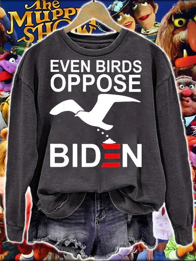 Even Birds Oppose Biden T-Shirt t-shirt
