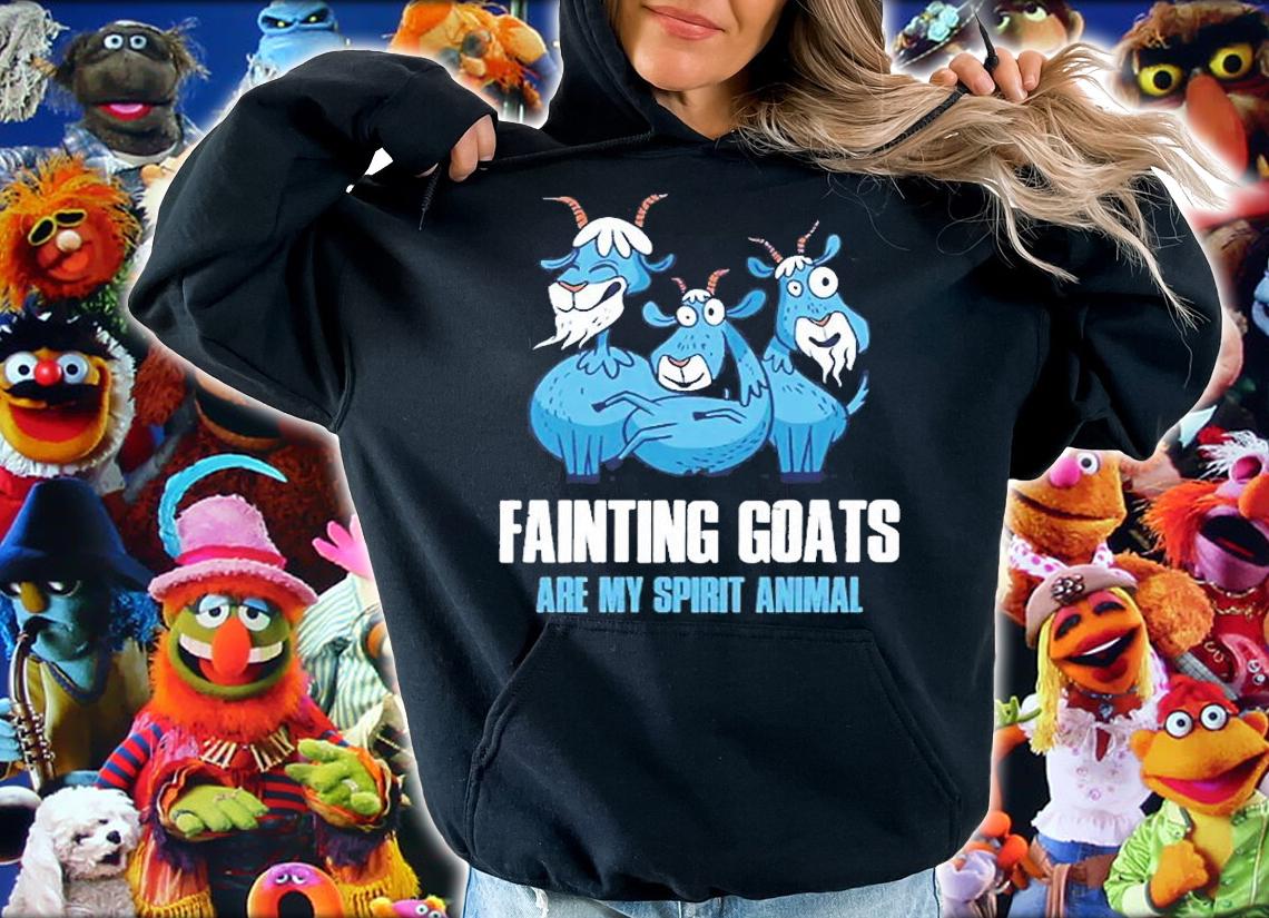 Fainting Goats Are My Spirit Animal T-Shirt t-shirt hoodie