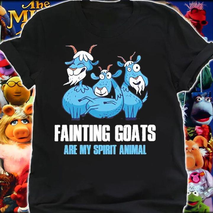 Fainting Goats Are My Spirit Animal T-Shirt t-shirt shirt
