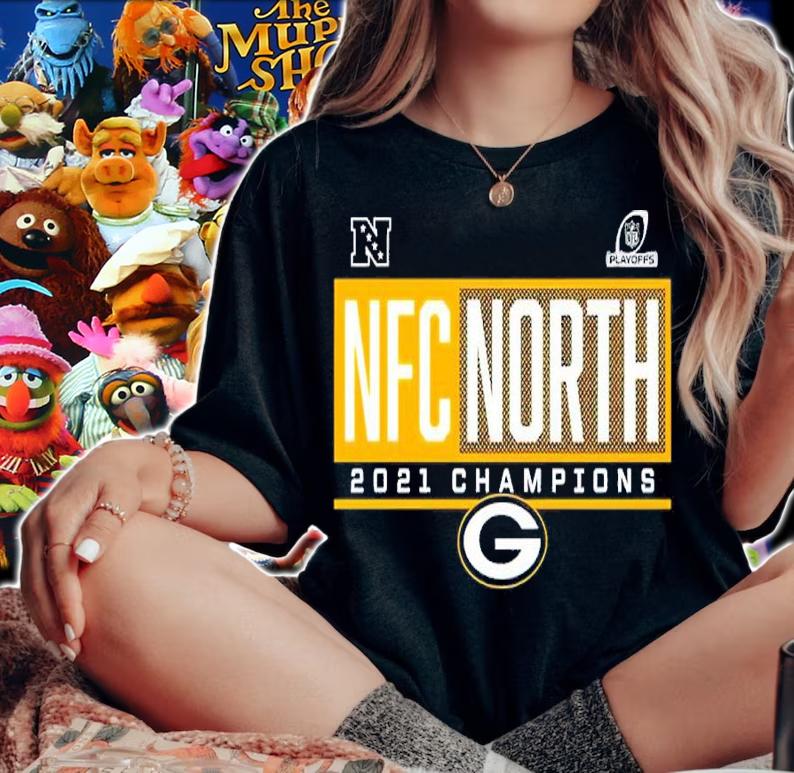 Green Bay Packers 2021 NFC North Champions Shirt t-shirt woman shirt