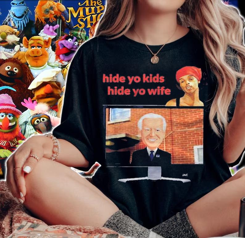 Hide Yo Kids Hide Yo Wife Hes Back To Warn Us About Biden Shirt t-shirt woman shirt