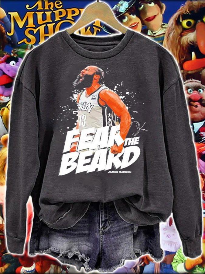 James Harden Brooklyn Nets Fear The Beard Basketball Shirt t-shirt sweatshirt