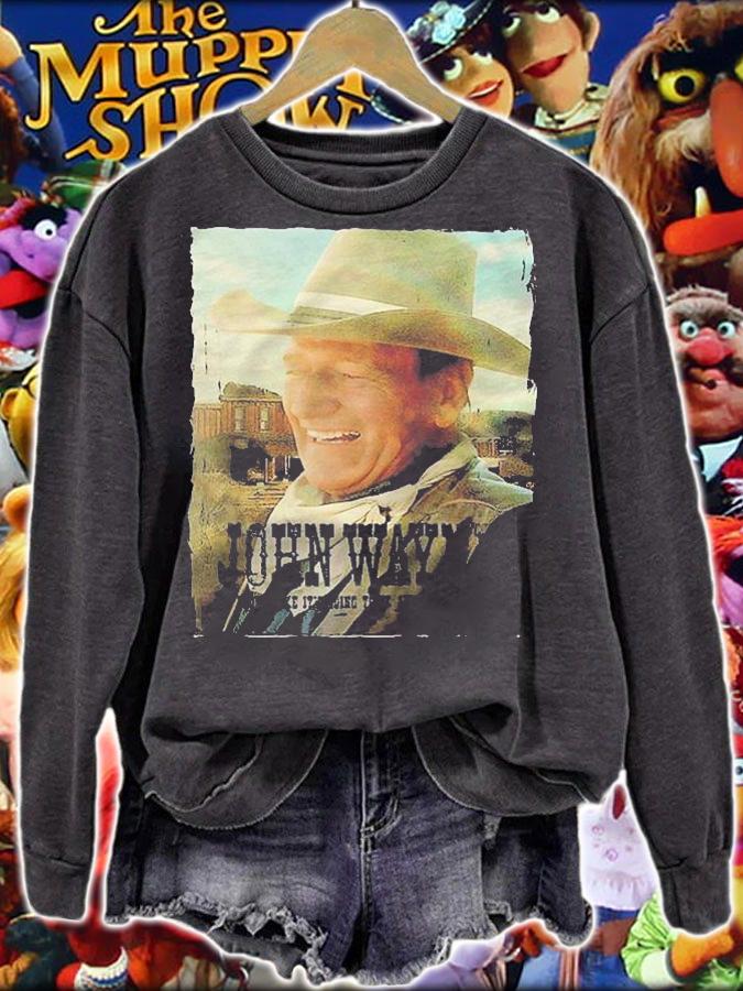 John Wayne Another Fine Day Raglan Baseball Shirt t-shirt