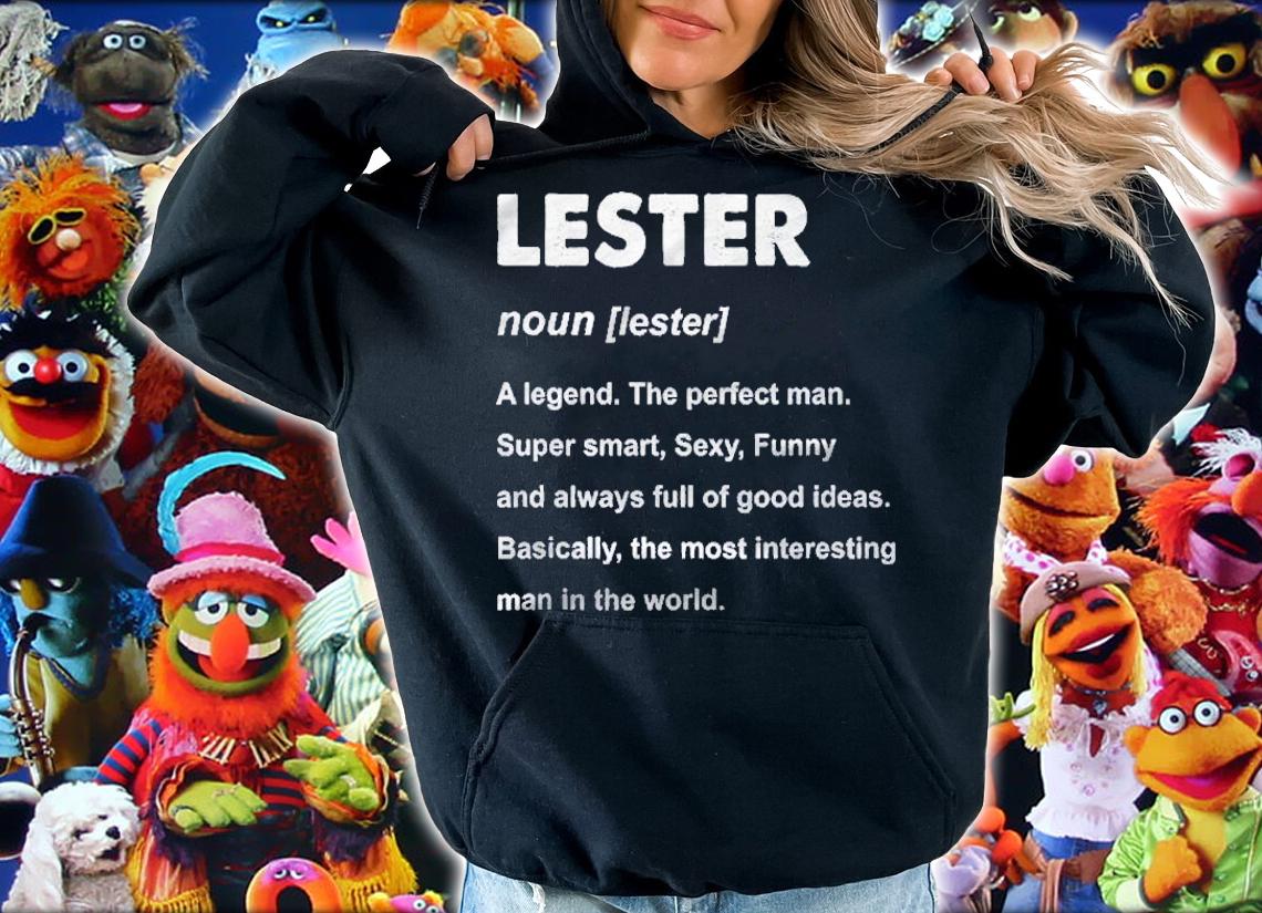 Mens Lester Name Definition Personalized Name Shirt t-shirt