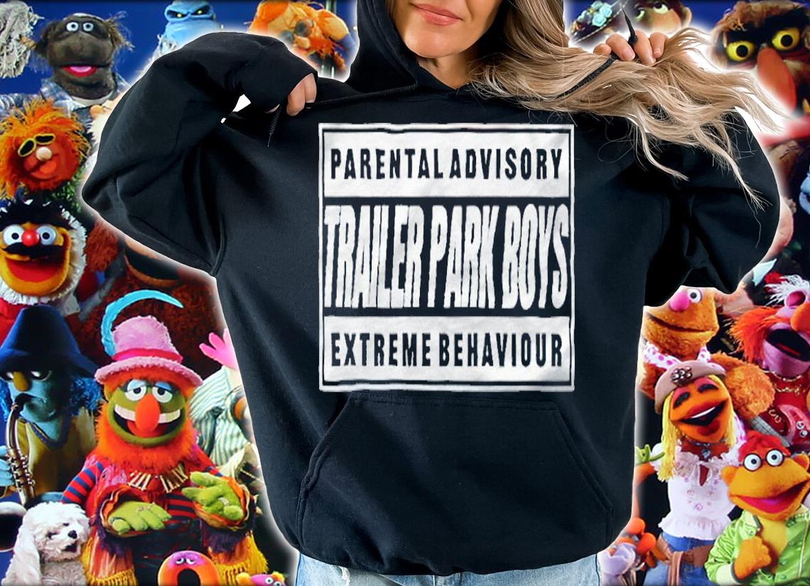 Parental Advisory Trailer Park Boys Extreme Behaviour T-shirt t-shirt
