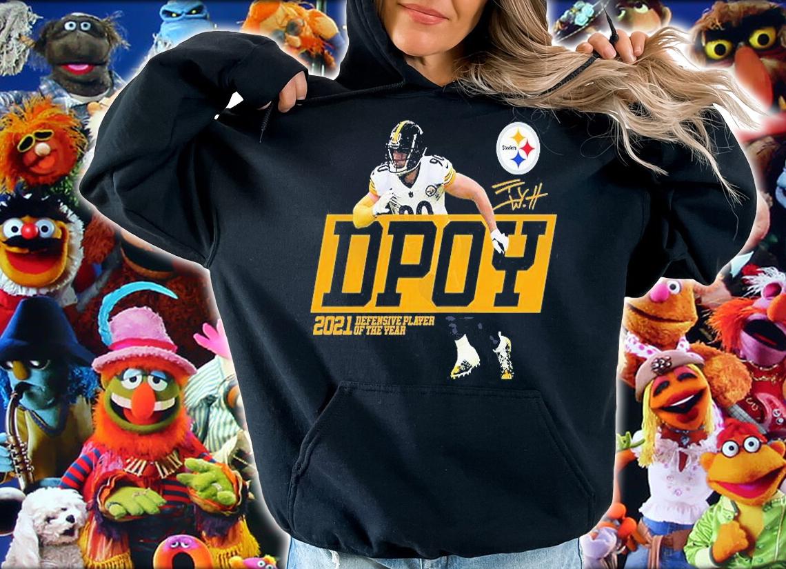 T.J. Watt Pittsburgh Steelers 2021 NFL Defensive Player Of The Year T-Shirt t-shirt