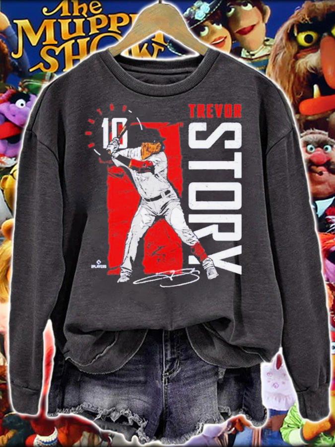 Trevor Story Boston Vintage Baseball Signatures Shirt t-shirt sweatshirt