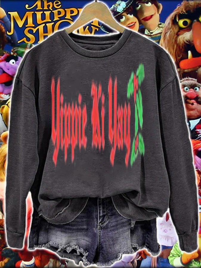 Yippee Ki Yay text T-shirt t-shirt