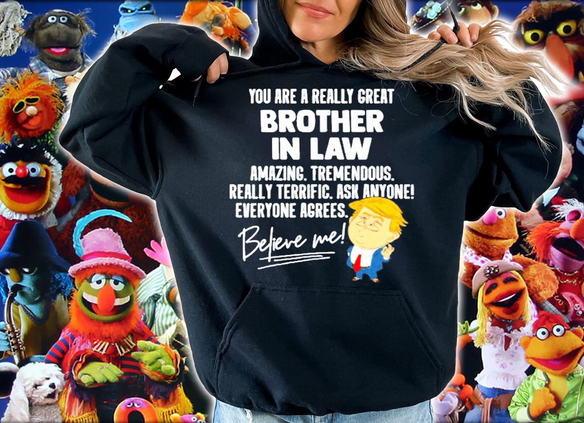 Funny Trump 2024 Really Great Brother In Law Gift T-Shirt t-shirt