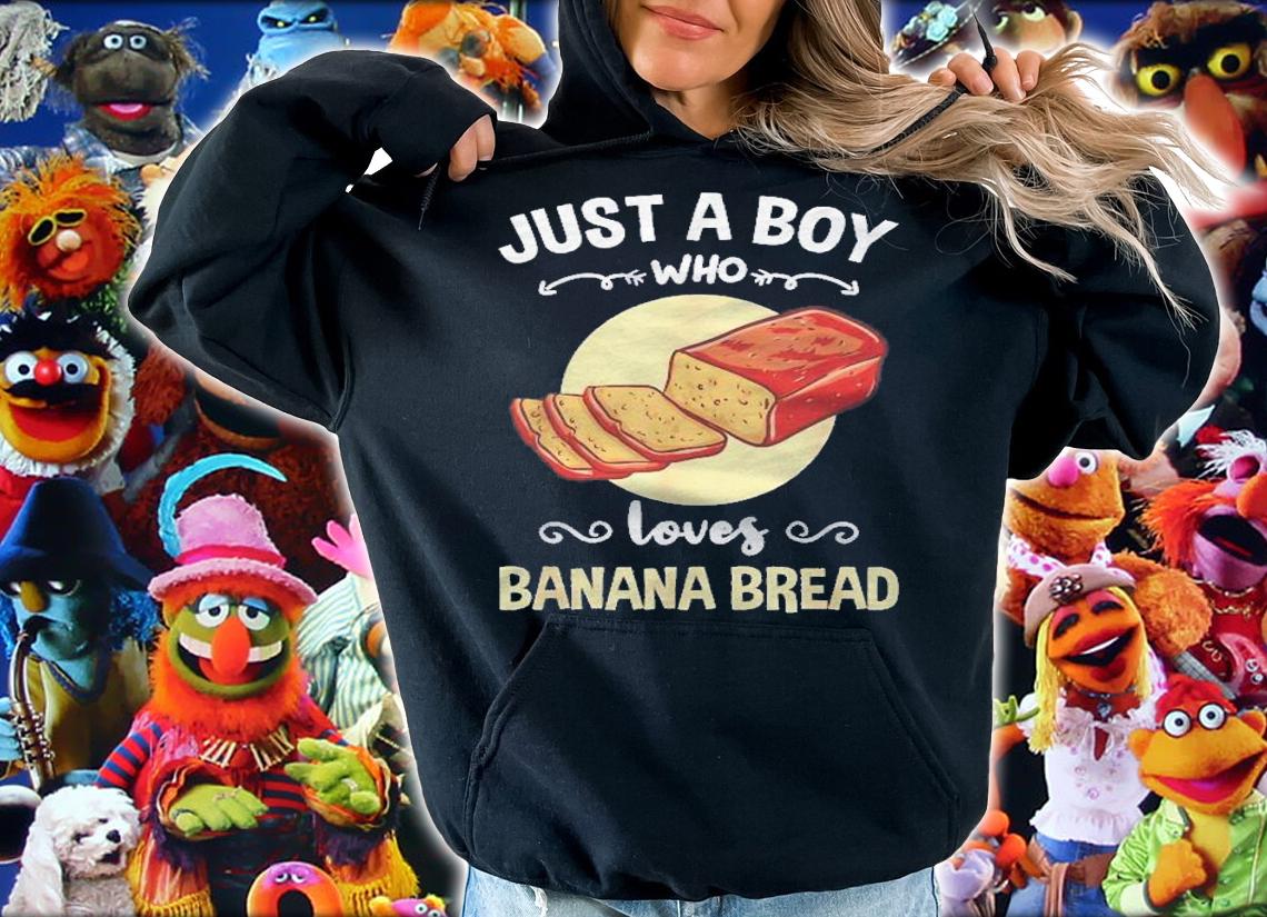 Just A Boy Who Loves Banana Bread Shirt t-shirt