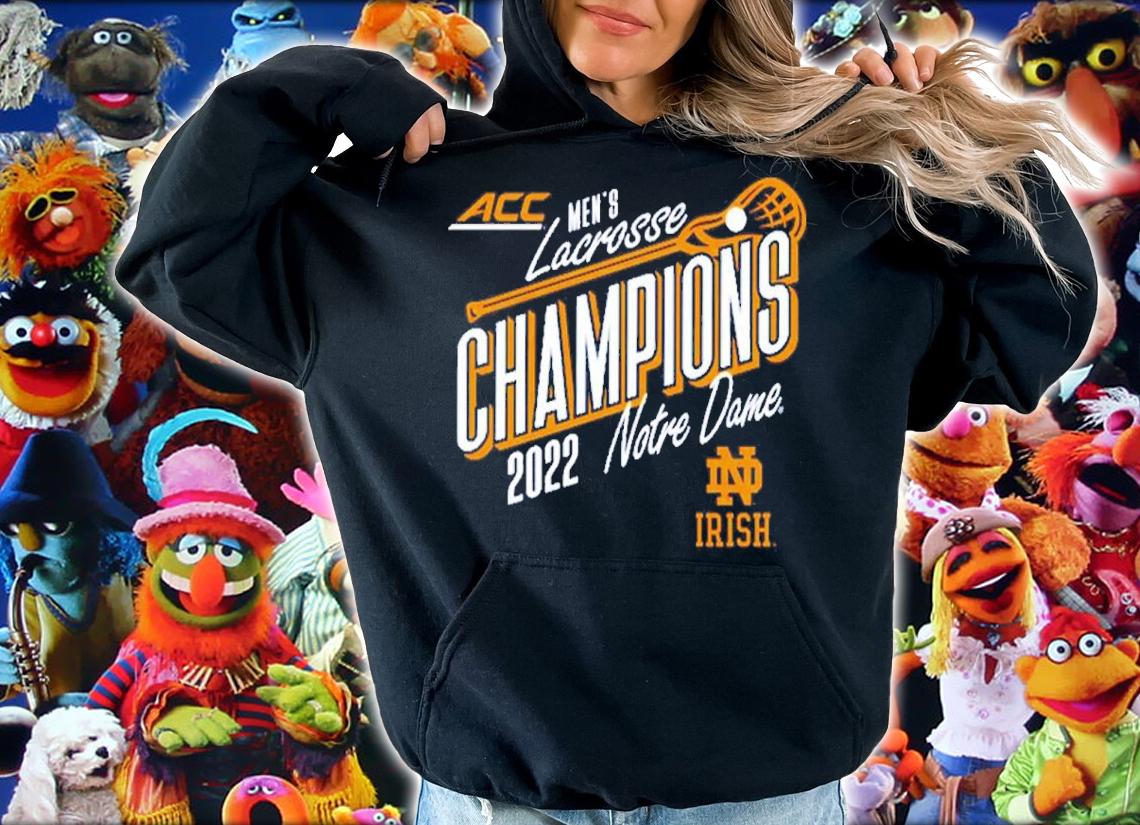Notre Dame Fighting Irish Navy 2022 ACC Men's Lacrosse Conference Champions shirt t-shirt hoodie