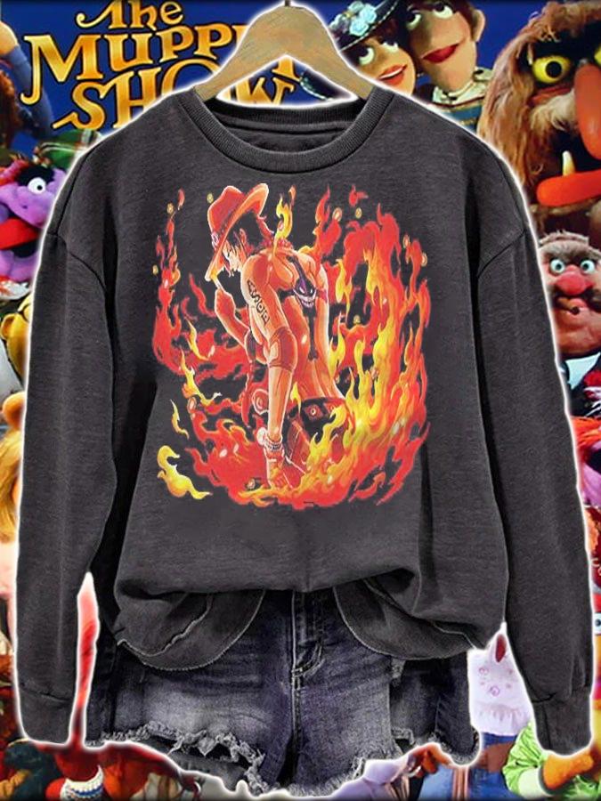 Portgas D Ace One Piece Classic Shirt t-shirt sweatshirt