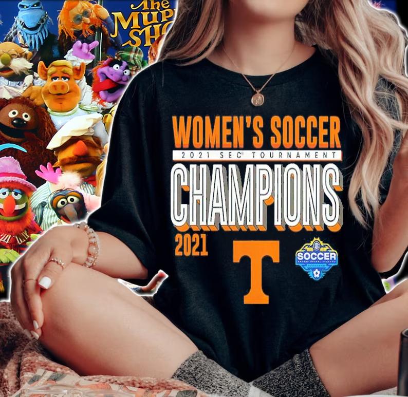 Tennessee Volunteers 2021 SEC Women's Soccer Champions Locker Room Shirt t-shirt woman shirt