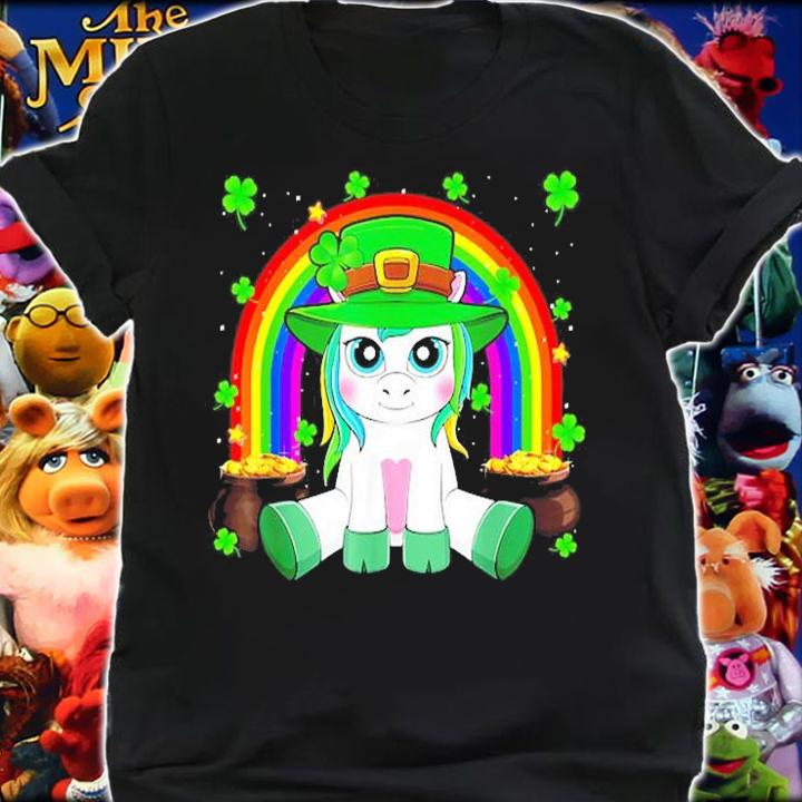 Unicorn St Patricks Day T-Shirt t-shirt