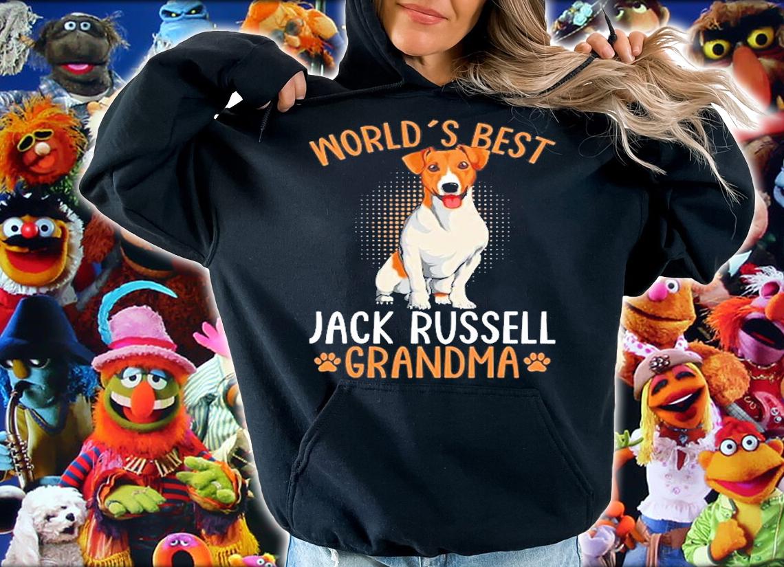 Worlds Best Jack Russell Terrier Grandma Dog Owner Women T-Shirt t-shirt