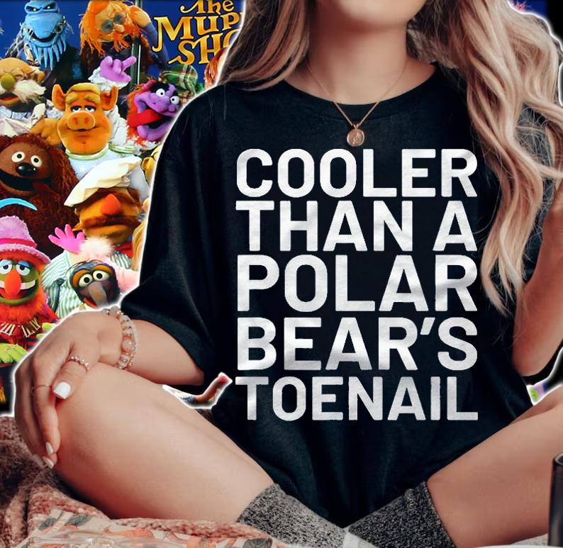 Cooler Than Polar Bears Toenail Shirt t-shirt woman shirt