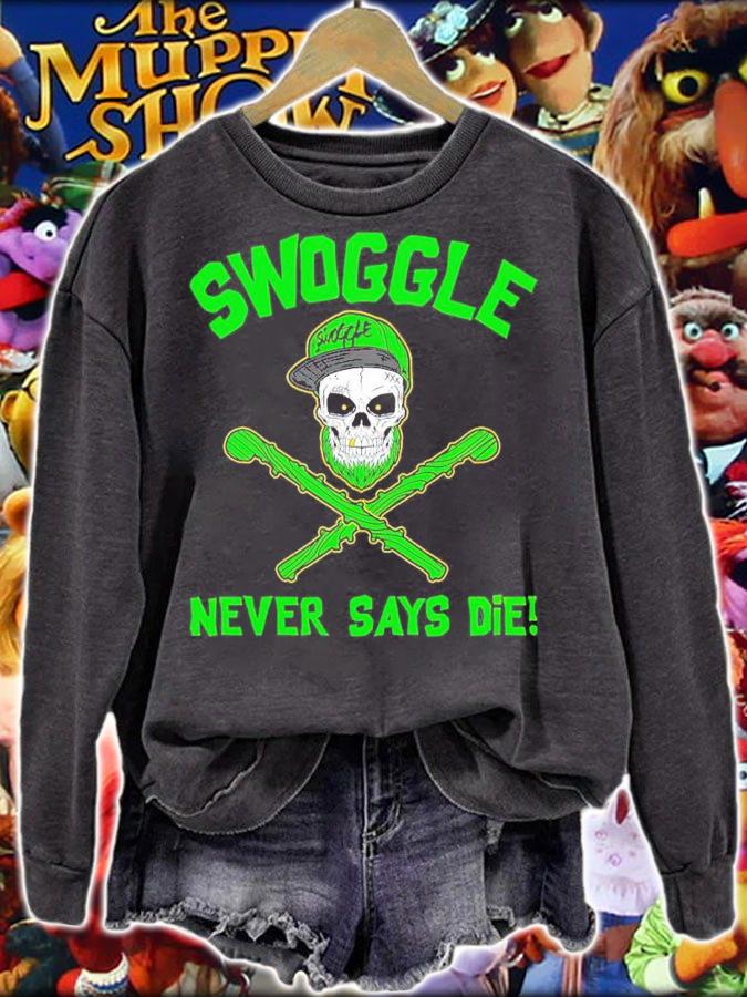 Dylan Swoggle Postl Swoggle Never Says Die Shirt t-shirt