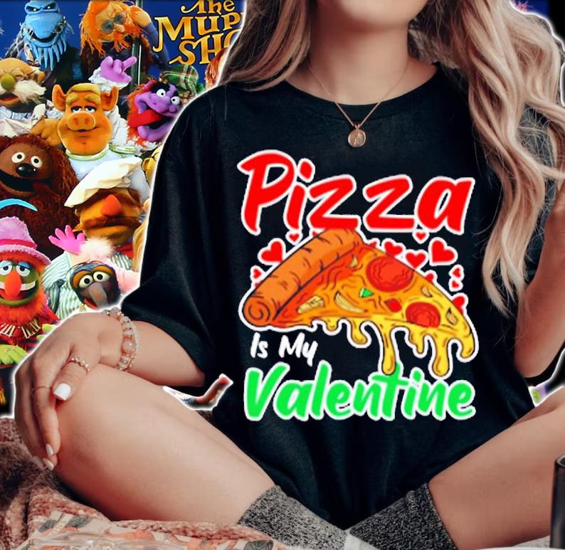 Funny Valentines Day Shirt Pizza Is My Valentine T-Shirt t-shirt woman shirt