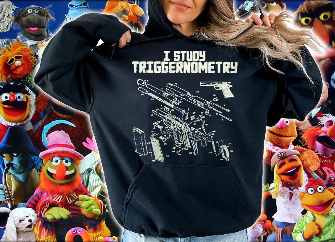I study triggernometry gun T-shirt t-shirt