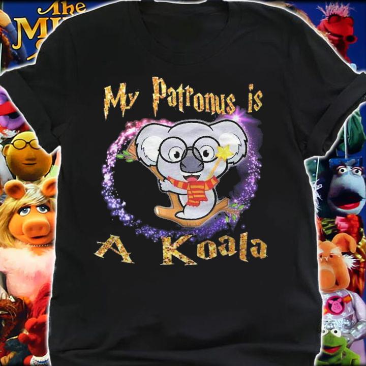 My Patronus Is A Koala Tshirt Magic Gifts Shirt t-shirt
