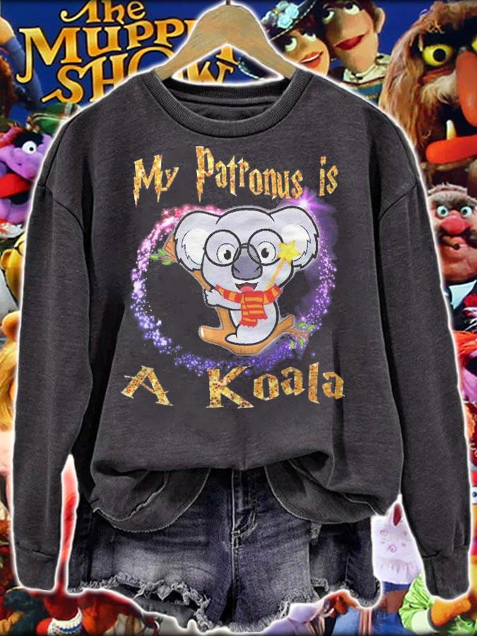 My Patronus Is A Koala Tshirt Magic Gifts Shirt t-shirt