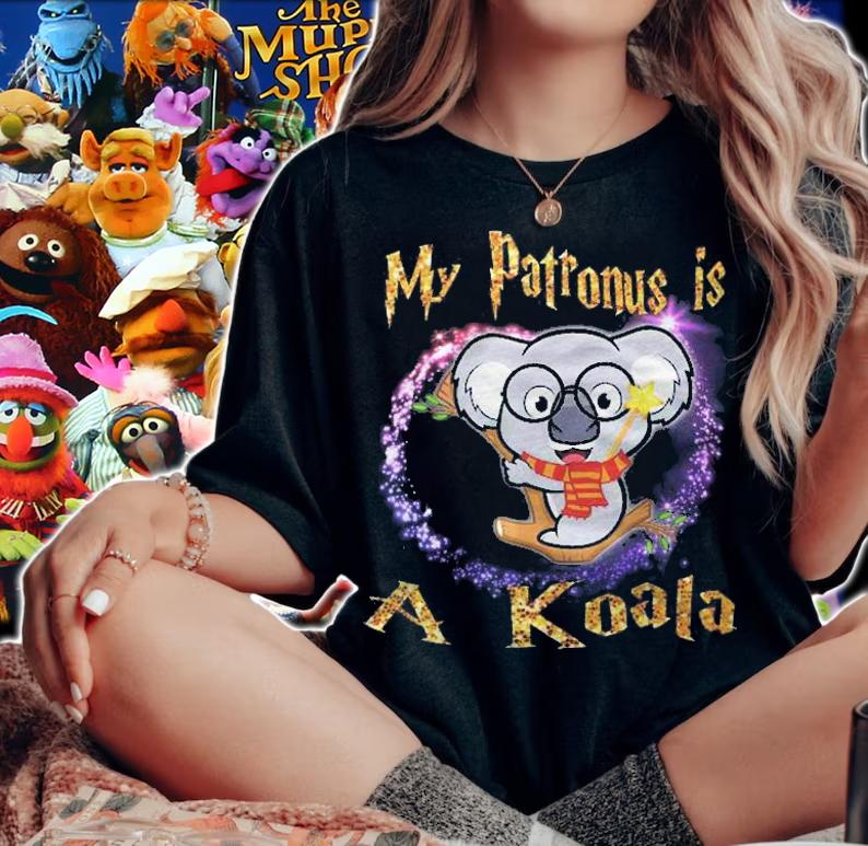 My Patronus Is A Koala Tshirt Magic Gifts Shirt t-shirt