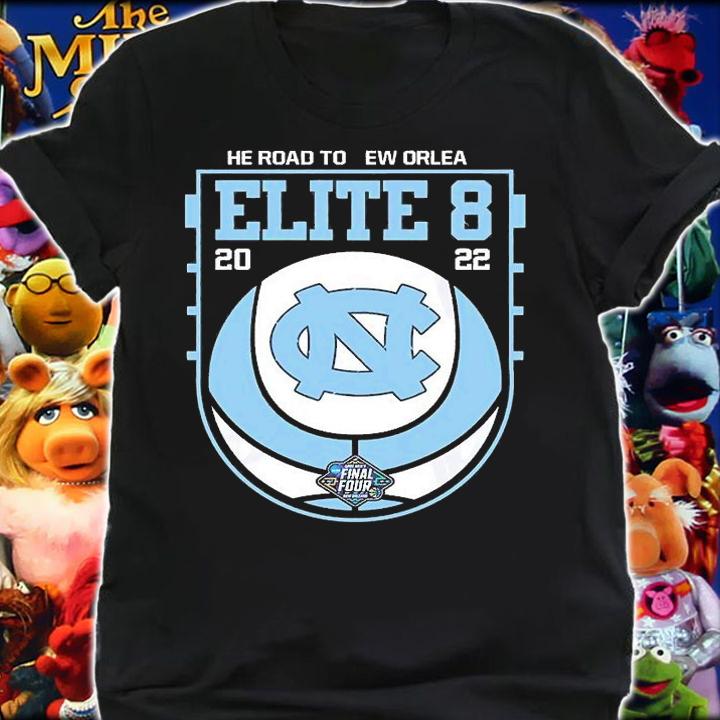 North Carolina Tar Heels 2022 Elite Eight NCAA Men's Basketball T-Shirt t-shirt