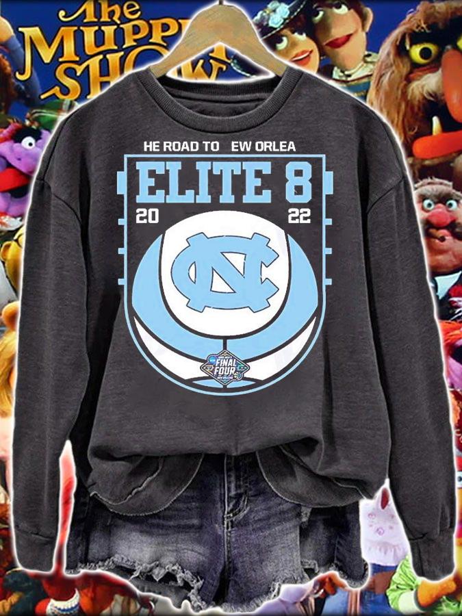 North Carolina Tar Heels 2022 Elite Eight NCAA Men's Basketball T-Shirt t-shirt