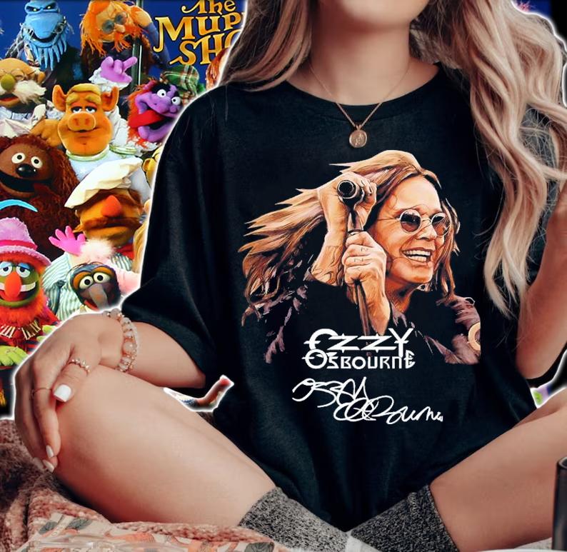 Ozzy Osbourne Signatures Shirt t-shirt woman shirt