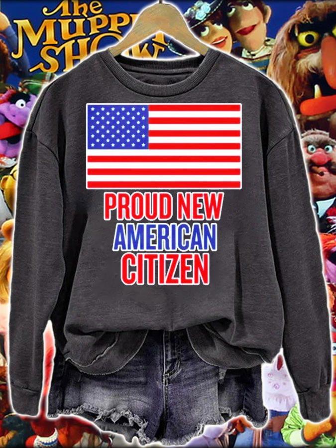 Proud New American Citizen Funny T-Shirt t-shirt