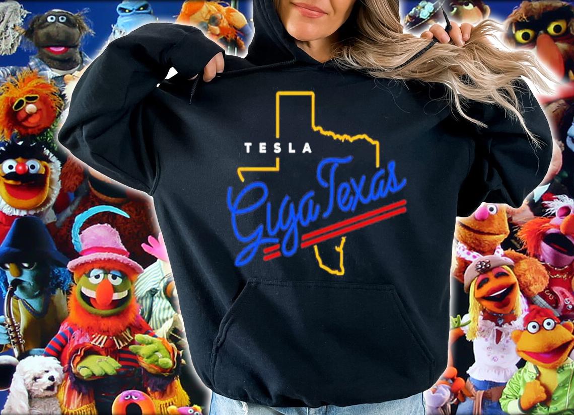 Elon Musk Tesla Giga Texas Shirt t-shirt