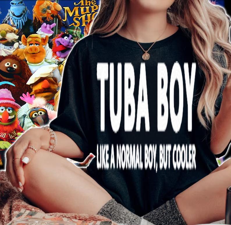Funny Tuba Boy Music Tuba Boy T-Shirt t-shirt woman shirt