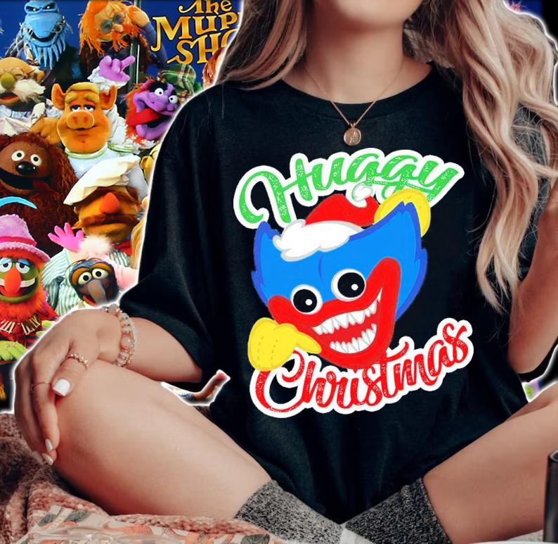 Poppy Huggy Christmas Shirt t-shirt woman shirt