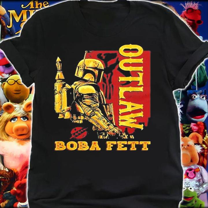 The Book Of Boba Fett Galactic Outlaw Poster T-Shirt t-shirt shirt