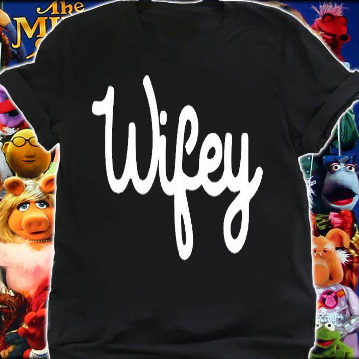 Wifey Mrs Misses Bride at Wedding with Groom Vintage T-Shirt t-shirt