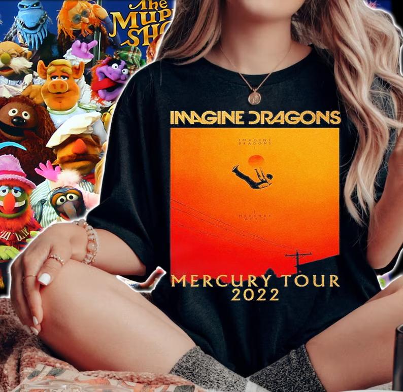 Imagine Dragons Mercury Tour 2022 T-Shirt t-shirt