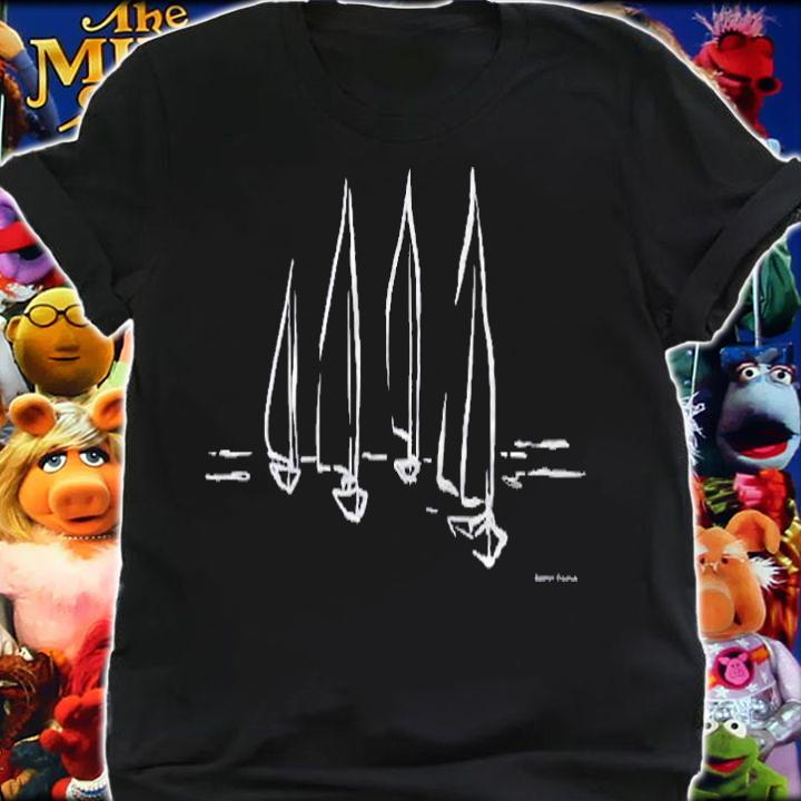 Mens Unique Sailboats On Open Water Nautical Outdoorsman Sailing Shirt t-shirt shirt