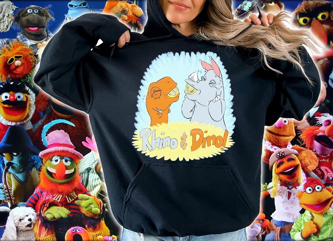 Rhino And Dino Sweet Lemon Smiles T-Shirt t-shirt