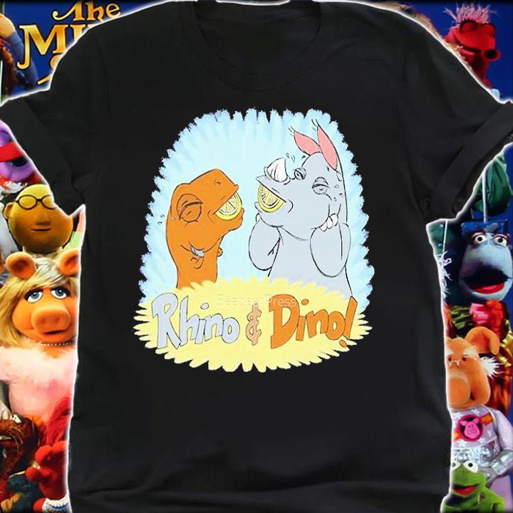 Rhino And Dino Sweet Lemon Smiles T-Shirt t-shirt