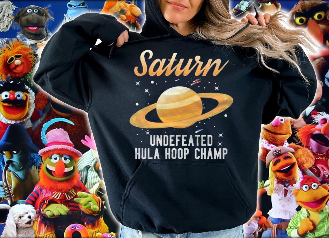 Saturn Undefeated Hula Hoop Champion Funny Space Science Pullover Shirt t-shirt