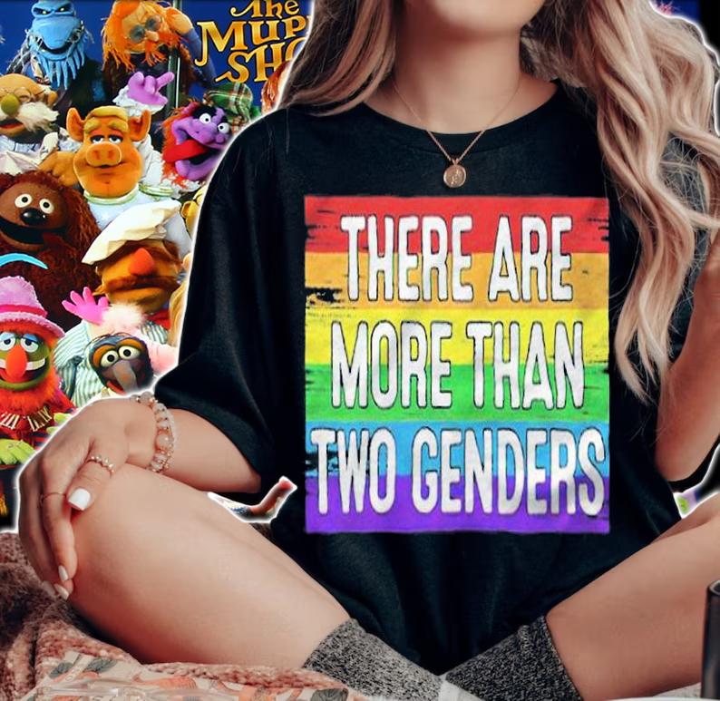 There are more than two genders LGBT T-shirt t-shirt woman shirt